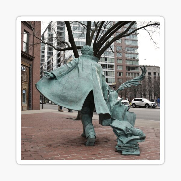 Poe Returning to Boston Sticker