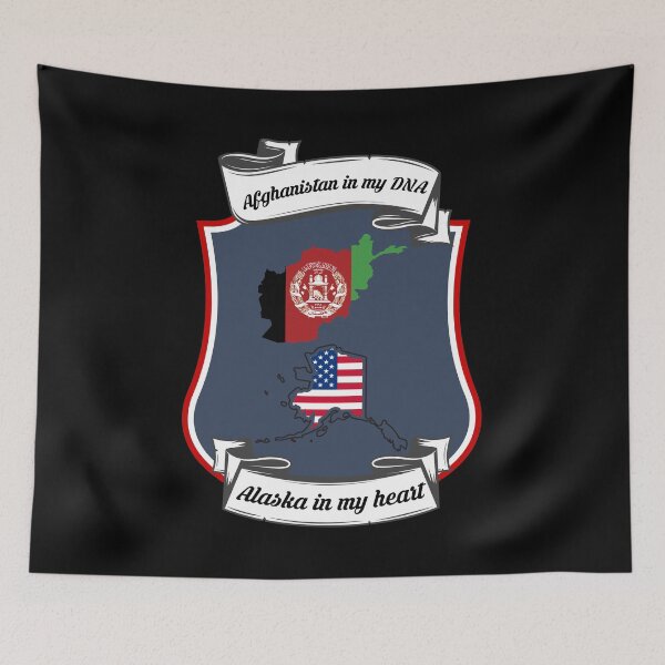 Item preview, Afghanistan in my DNA, Alaska in my heart Heritage designed and sold by Tony ⭐⭐⭐⭐⭐.