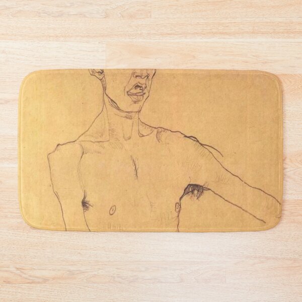Item preview, Self portrait iol painting of egone schiele  designed and sold by Golido.