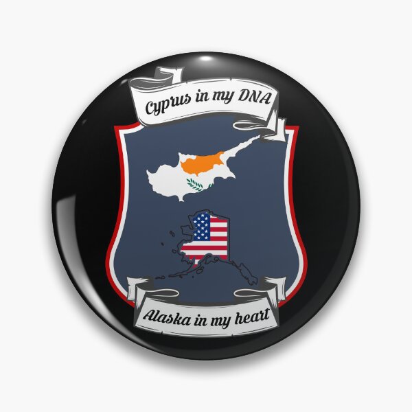 Item preview, Cyprus in my DNA, Alaska in my heart Heritage designed and sold by Tony ⭐⭐⭐⭐⭐.