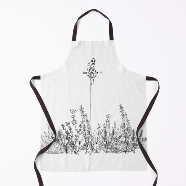 Item preview, Sword in Lavender Lesbian Line Art designed and sold by Pink Ribbon.