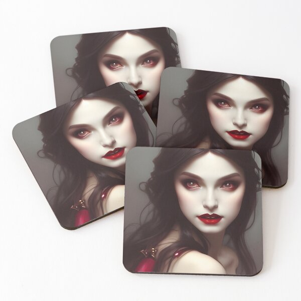 Item preview, Beautiful Pretty Vampire Lady Seductress Art Alluring designed and sold by Eliteijr.