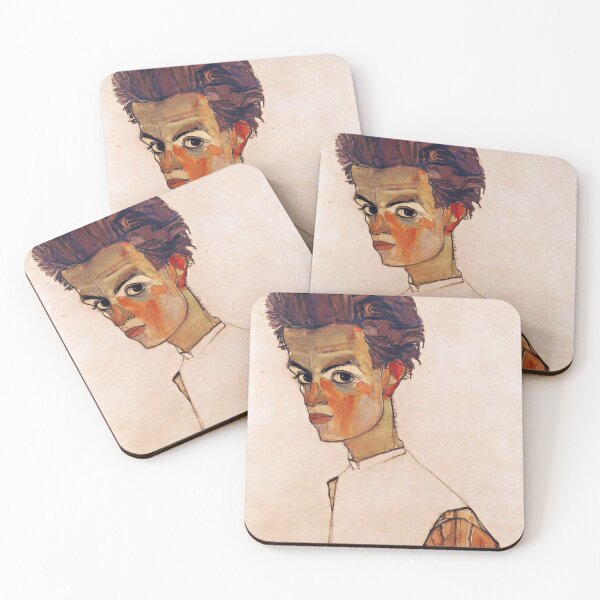 Item preview, Self portrait of egone schiele  designed and sold by Golido.