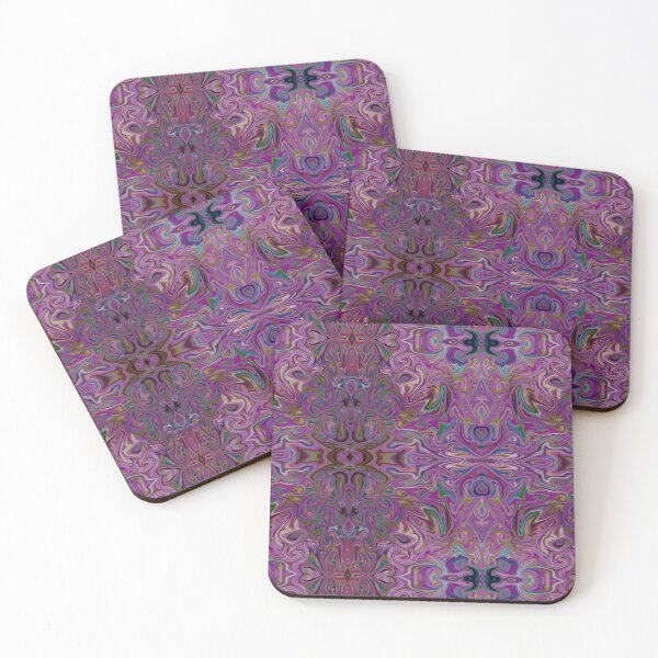 Item preview, Abstract Psychedelic Purple Pattern designed and sold by DancingBuddha.
