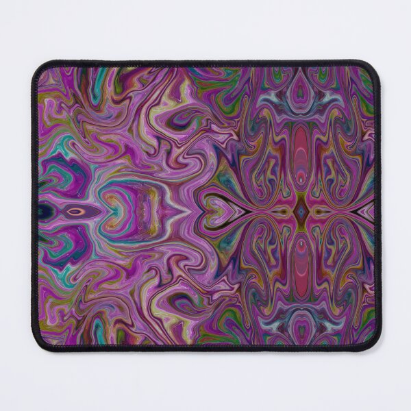 Aperçu de l'œuvre Motif violet psychédélique abstrait créée et vendue par DancingBuddha.