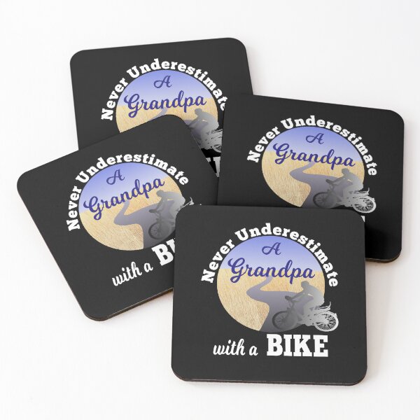 Item preview, Never Underestimate A Grandpa With A Bike designed and sold by Atkisson.