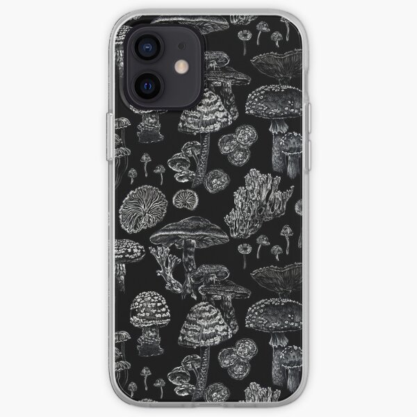 Mycology in Black iPhone Soft Case