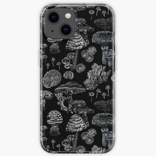 Mycology in Black iPhone Soft Case