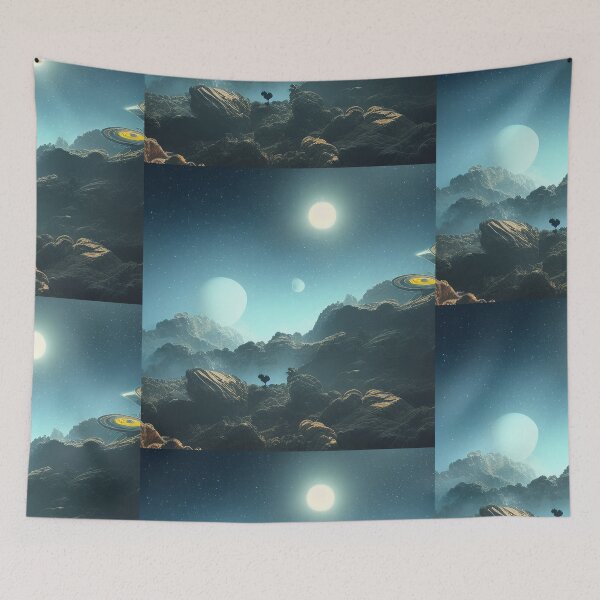 Item preview, A Habitable Planet Like Earth - Livable Planet designed and sold by artayki.