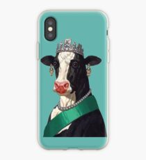 Cow Queen iPhone Case