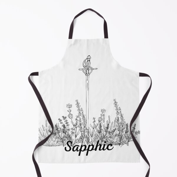 Item preview, Sword in Lavender Sapphic Line Art designed and sold by Pink Ribbon.