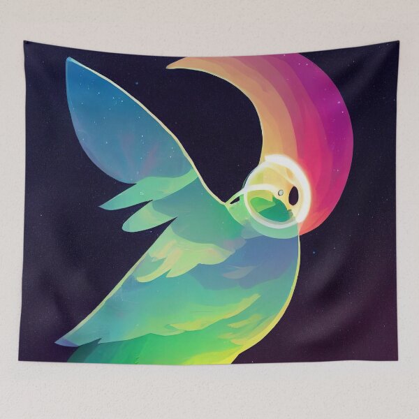 Item preview, Gay Space Bird T-Shirt designed and sold by ComicsFactory.