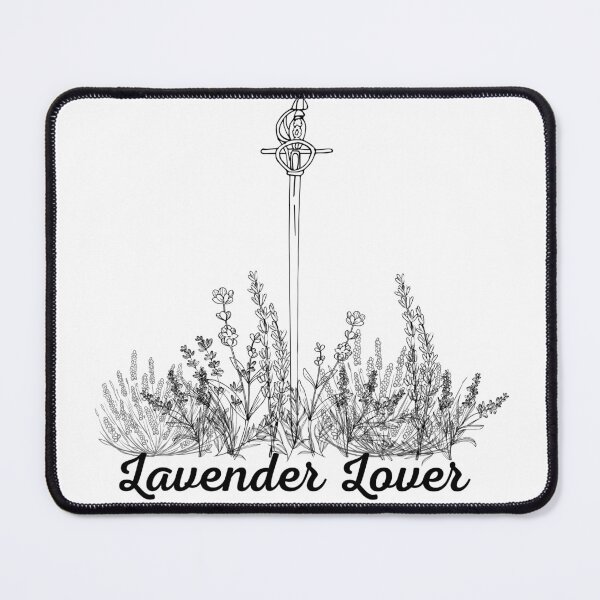 Item preview, Sword in Lavender Lover Line Art designed and sold by Pink Ribbon.
