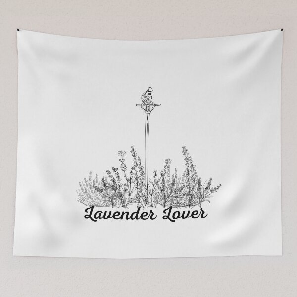 Item preview, Sword in Lavender Lover Line Art designed and sold by Pink Ribbon.