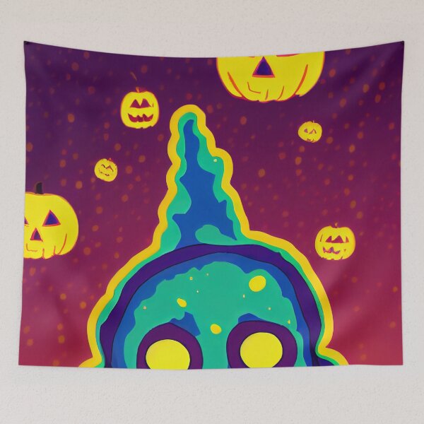 Artikelvorschau, Ghost Halloween T-Shirt entworfen und verkauft von ComicsFactory.