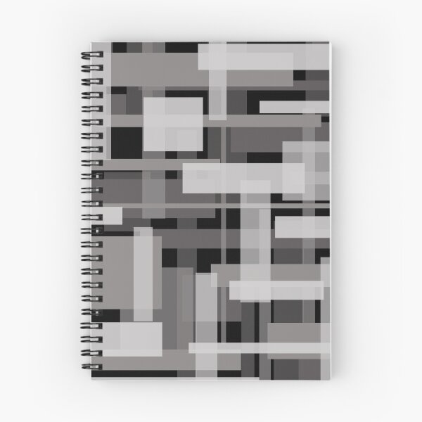 Aperçu de l'œuvre Motif à carreaux graphiques - noir, gris, blanc créée et vendue par Graphic-Color.