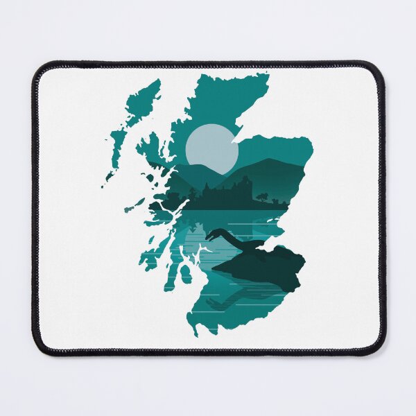 Item preview, Scotland map and landscape designed and sold by landscapeworlds.