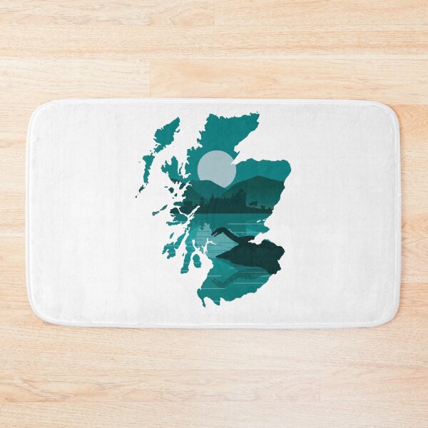 Item preview, Scotland map and landscape designed and sold by landscapeworlds.