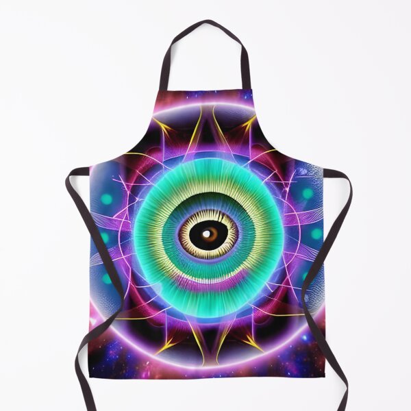 Item preview, trippy fractal psychedelic sacred geometry spirit energy eye   designed and sold by ocota831.