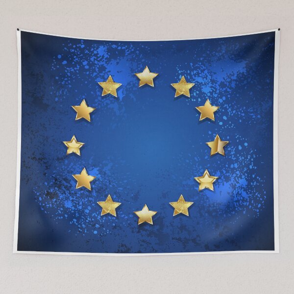 Artikelvorschau, Grungy Symbol der Europäischen Union entworfen und verkauft von Blackmoon9.
