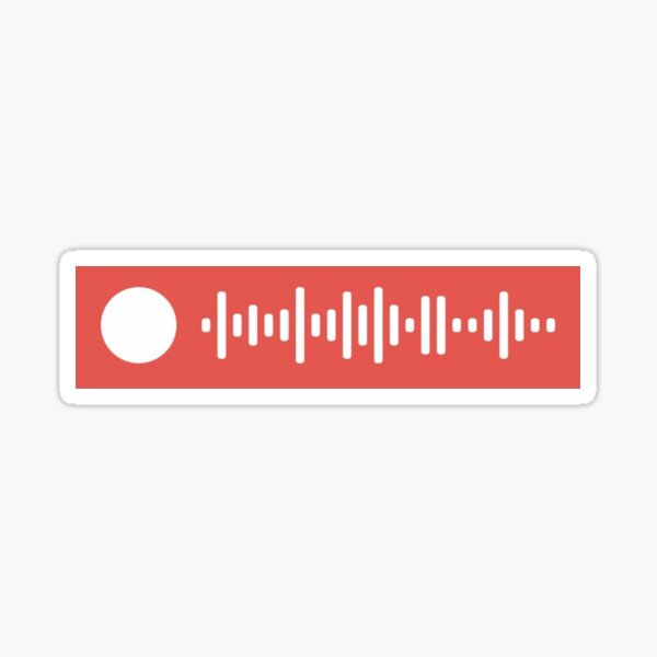 "Dice by NMIXX spotify scan code" Sticker for Sale by sisterslab