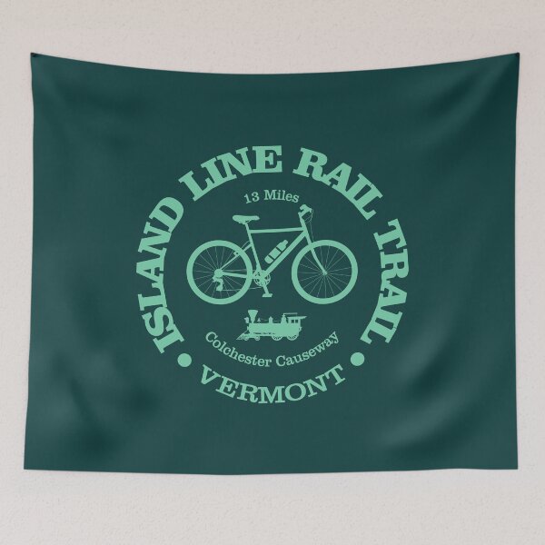 Item preview, Island Line Rail Trail (cycling) designed and sold by curranmorgan.