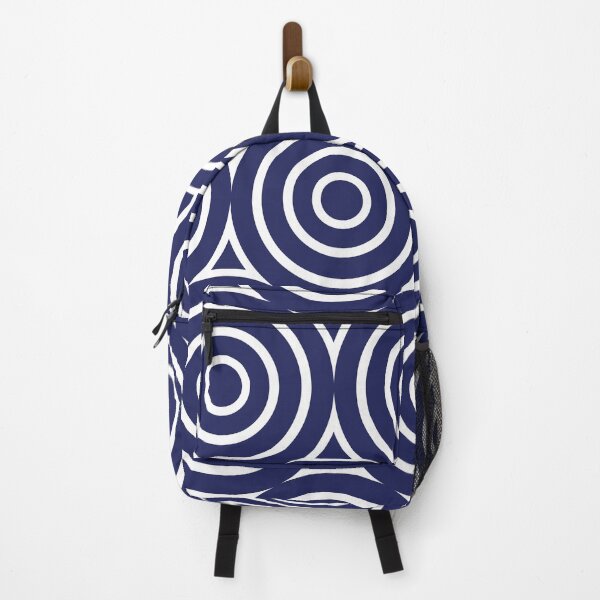 Item preview, Retro Geometric Gradient Design Navy Blue 450 designed and sold by tonymagnerart.