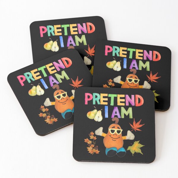 Item preview, Pretend I am Pear on Black designed and sold by LoloTrends.