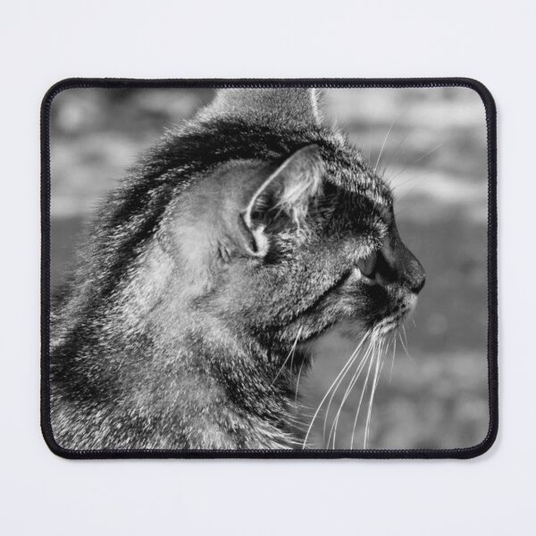 Item preview, tabby cat black and white designed and sold by Francespoppy.