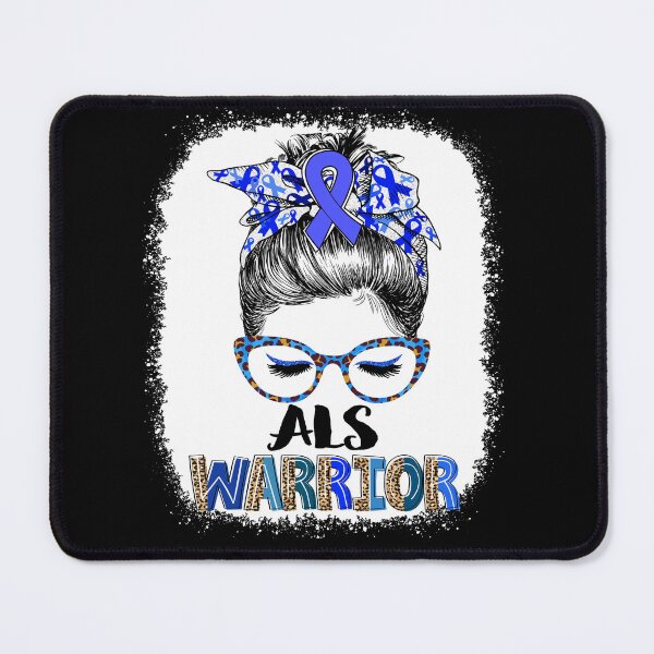 Item preview, Messy Bun Leopard ALS Warrior designed and sold by rechardtee.