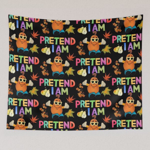 Item preview, Pretend I am Pear on Black designed and sold by LoloTrends.