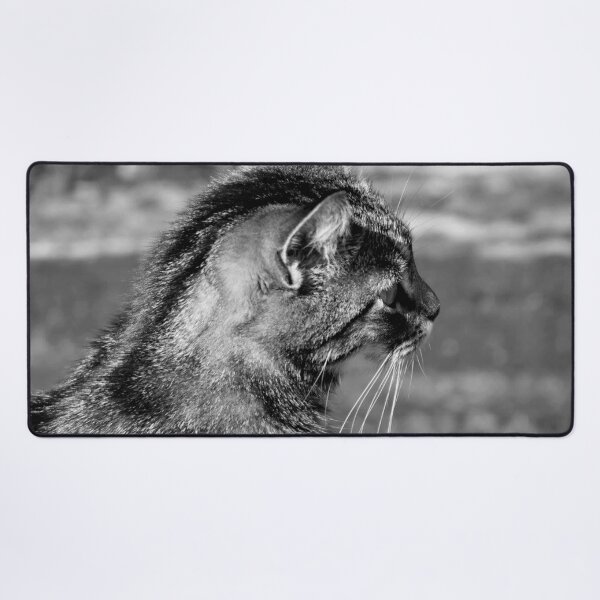 Item preview, tabby cat black and white designed and sold by Francespoppy.