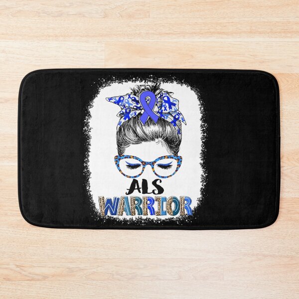 Item preview, Messy Bun Leopard ALS Warrior designed and sold by rechardtee.