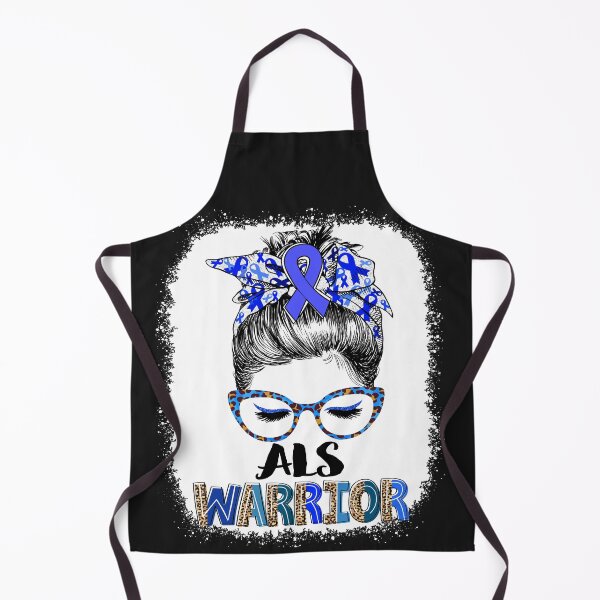 Item preview, Messy Bun Leopard ALS Warrior designed and sold by rechardtee.