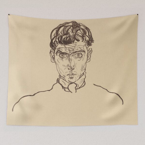 Item preview, Portrait of albert paris by egone schiele  designed and sold by Golido.