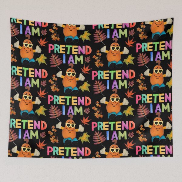 Item preview, Pretend I am Pear on Black designed and sold by LoloTrends.