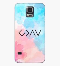 Gott ist größer als die Höhen und Tiefen Hülle & Klebefolie für Samsung Galaxy