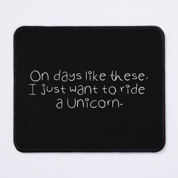 Item preview, Unicorn (White Text) designed and sold by LaurenPatrick.