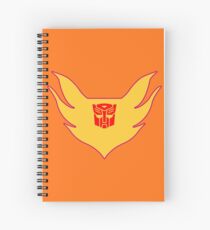 Hot Rod Flame Logo Spiral Notebook