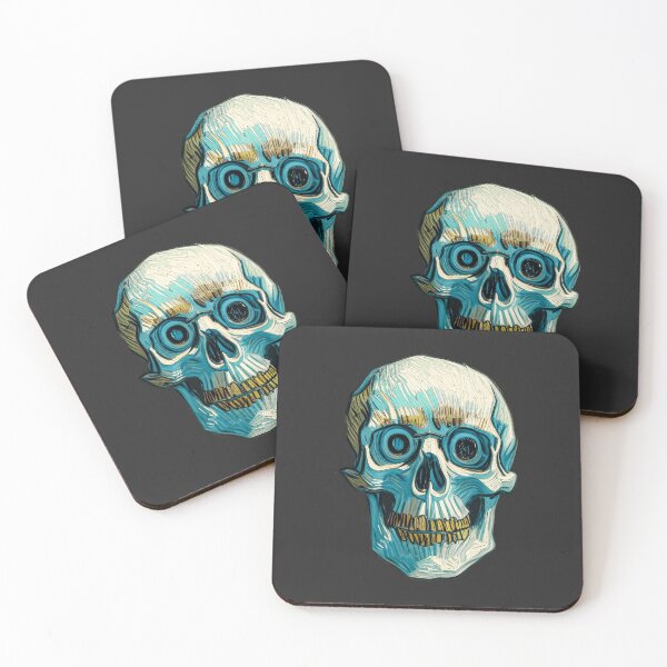 Item preview, Vincent Van Gogh Skull face designed and sold by Rachid-B.