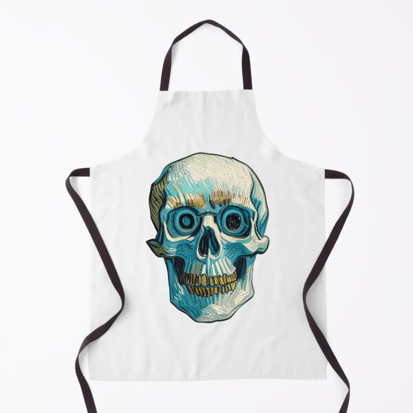 Aperçu de l'œuvre Vincent Van Gogh Skull face créée et vendue par Rachid-B.
