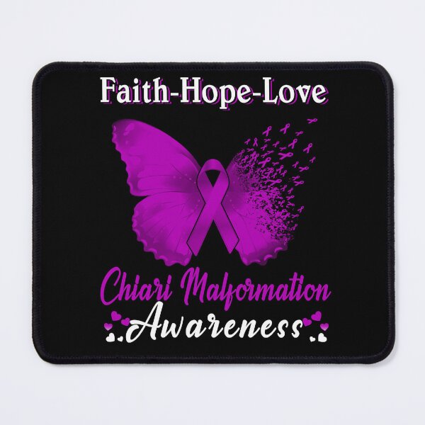 Item preview, Faith Hope Love Butterfly Chiari Malformation Awareness designed and sold by Gillosina.