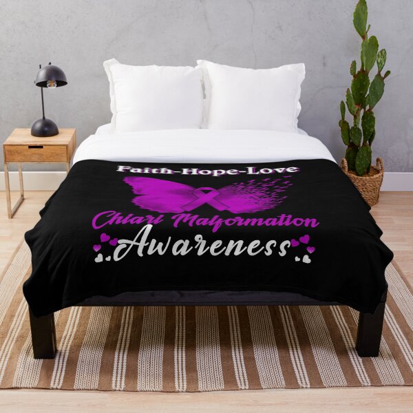 Item preview, Faith Hope Love Butterfly Chiari Malformation Awareness designed and sold by Gillosina.