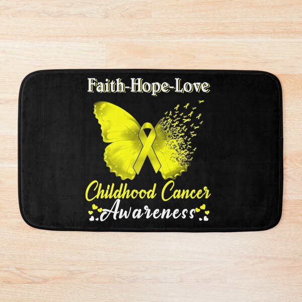 Item preview, Faith Hope Love Butterfly Childhood Cancer Awareness designed and sold by Gillosina.