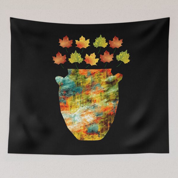 Item preview, Fall Leaves Abstract Artwork designed and sold by Swagmode.