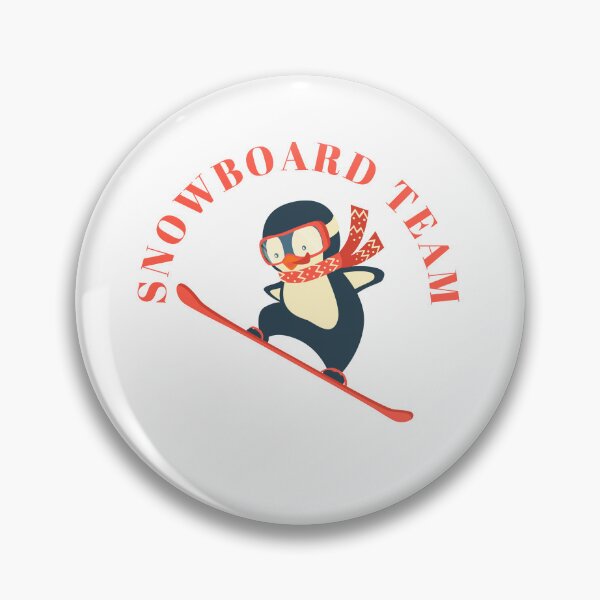 Item preview, Cute pinguin snowboard team design designed and sold by reka88.