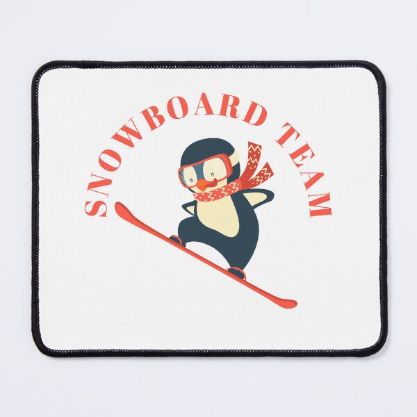 Item preview, Cute pinguin snowboard team design designed and sold by reka88.