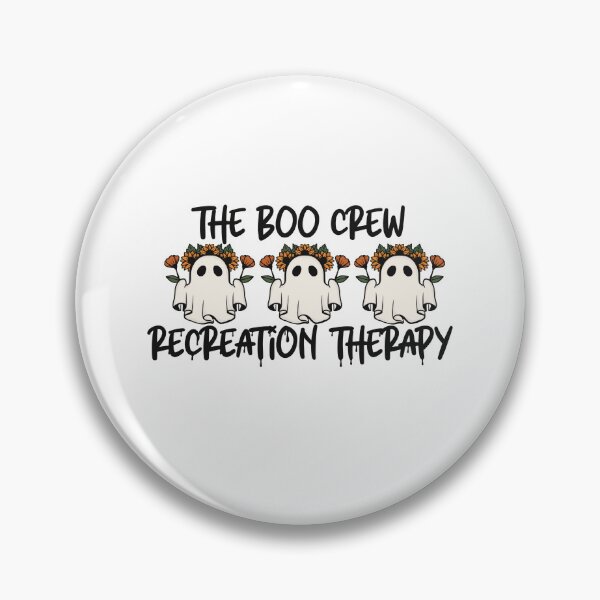 Item preview, Boo Crew Recreation Therapy Sunflower Halloween Ghost designed and sold by RecOutLoud.