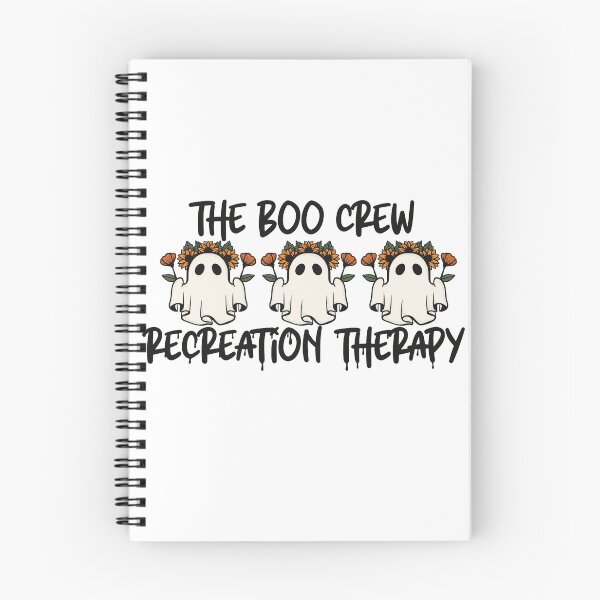 Item preview, Boo Crew Recreation Therapy Sunflower Halloween Ghost designed and sold by RecOutLoud.
