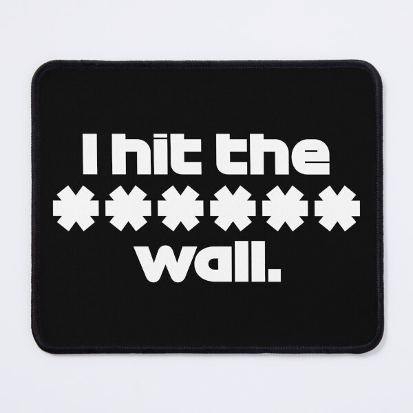 Item preview, STR. Hit the Wall - Best Team Radio Singapore GP 2022 (White) designed and sold by FilipeFerreira.
